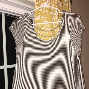 Striped T-shirt dress